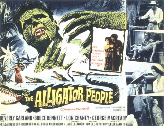 The Alligator People Movie Poster