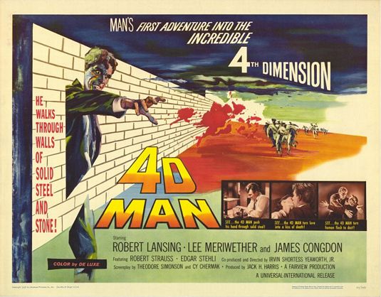 4D Man Movie Poster