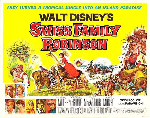 Swiss Family Robinson Movie Poster