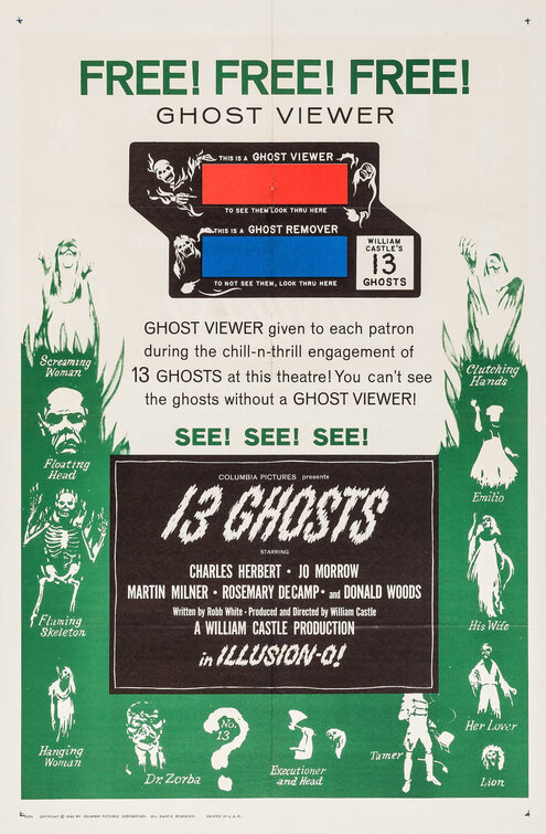 13 Ghosts Movie Poster