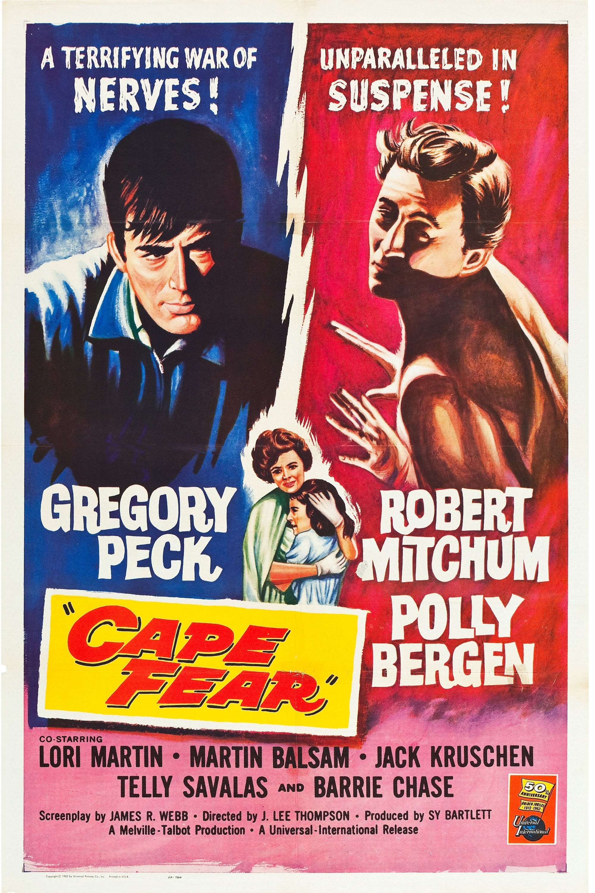 Mega Sized Movie Poster Image for Cape Fear (#2 of 3)