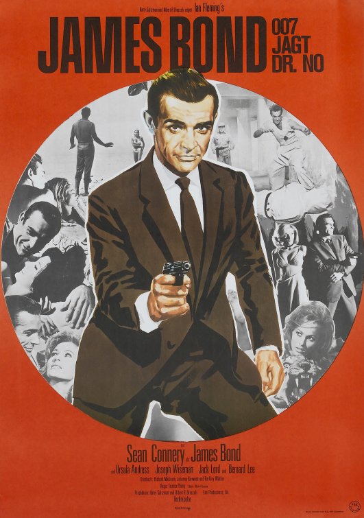 Dr. No Movie Poster