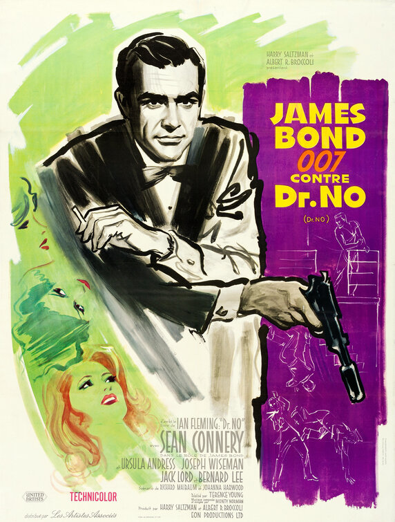 Dr. No Movie Poster