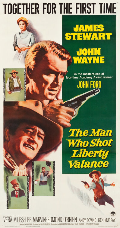 The Man Who Shot Liberty Valance Movie Poster