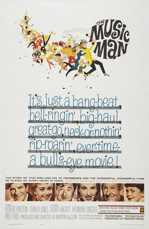 The Music Man Movie Poster