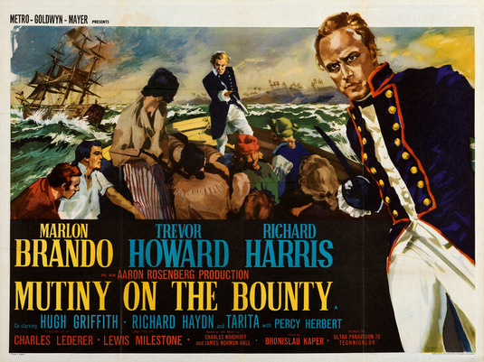 Mutiny on the Bounty Movie Poster