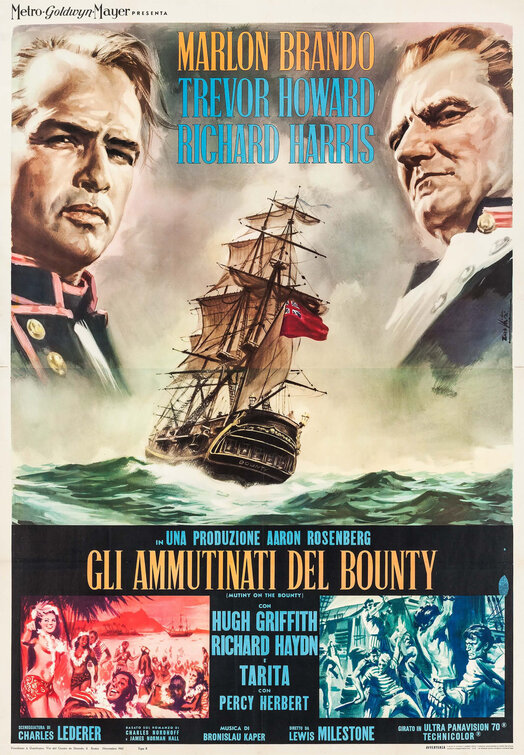 Mutiny on the Bounty Movie Poster