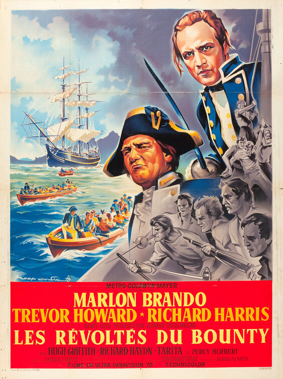 Mutiny on the Bounty Movie Poster