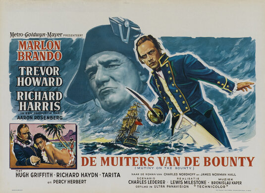 Mutiny on the Bounty Movie Poster