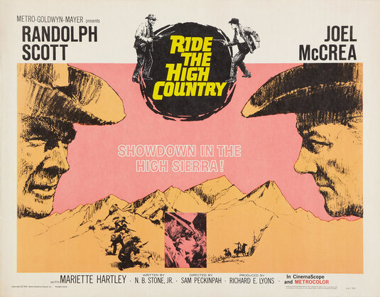 Ride the High Country Movie Poster