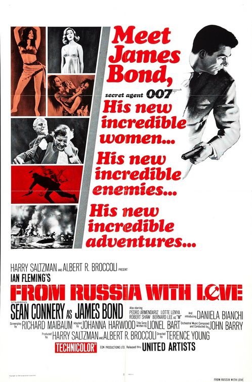 From Russia With Love Movie Poster