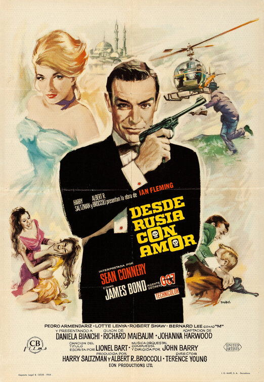 From Russia With Love Movie Poster