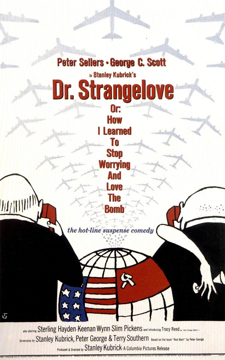 Extra Large Movie Poster Image for Dr. Strangelove or: How I Learned to Stop Worrying and Love the Bomb (#1 of 3)