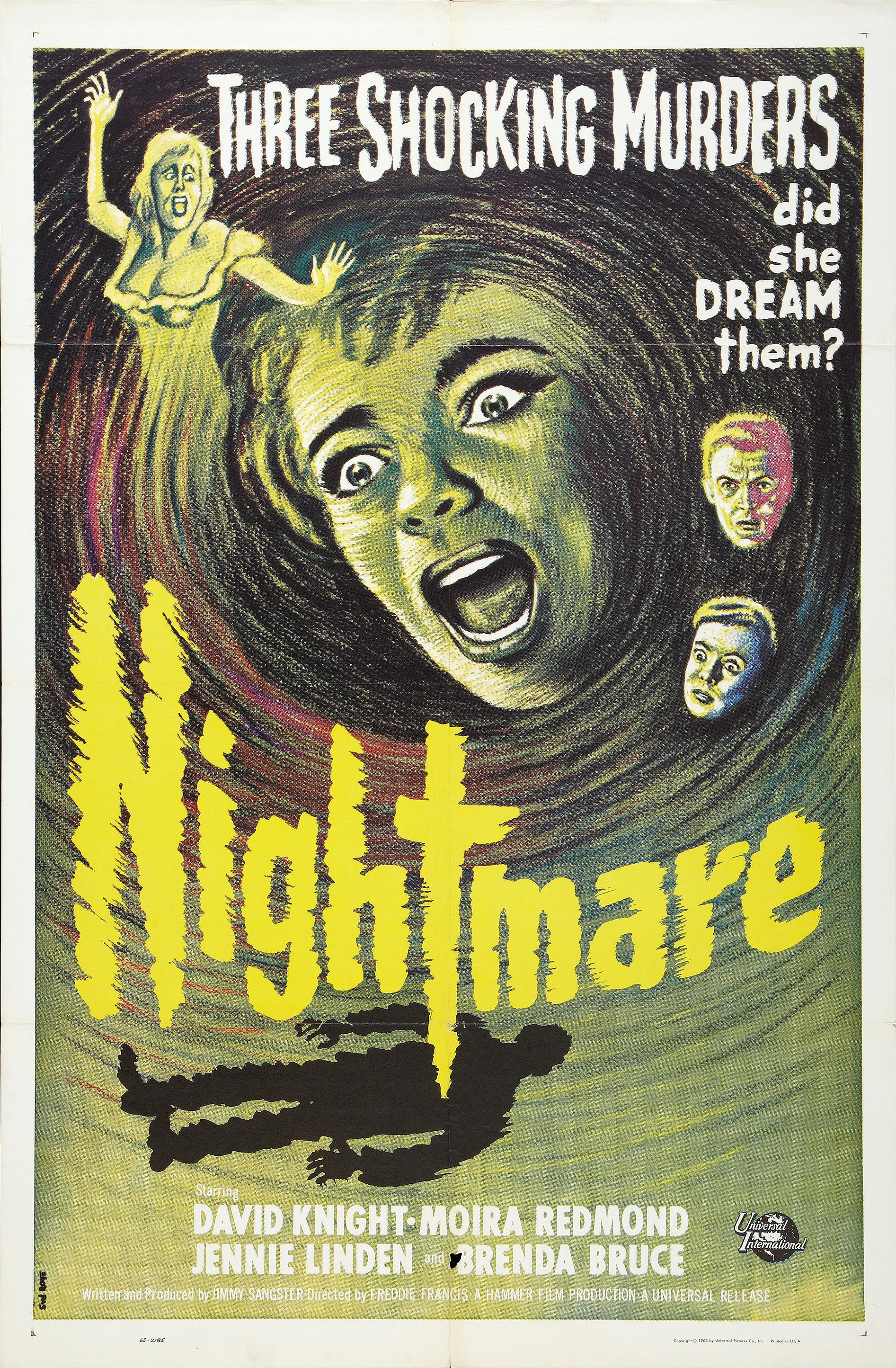 Mega Sized Movie Poster Image for Nightmare (#2 of 2)