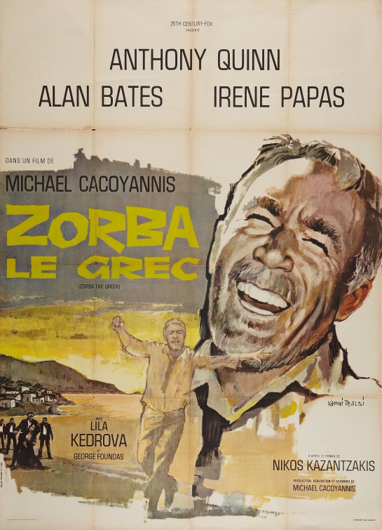 Zorba the Greek Movie Poster