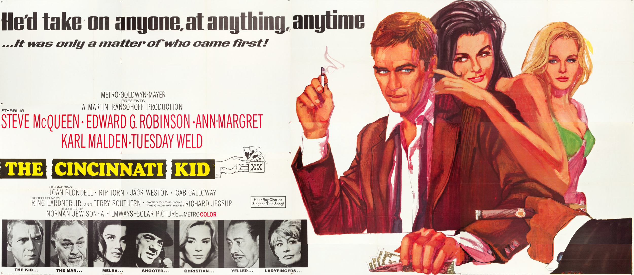 Mega Sized Movie Poster Image for The Cincinnati Kid (#3 of 8)