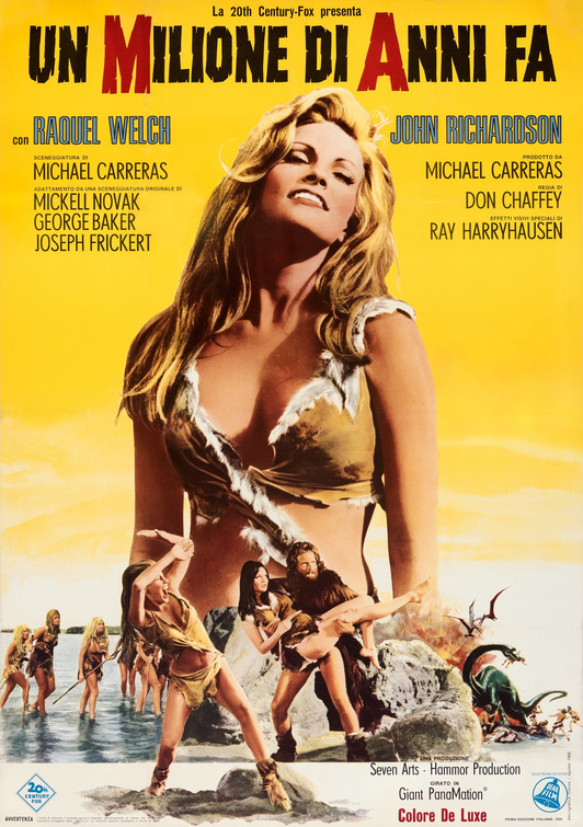 One Million Years B.C. Movie Poster