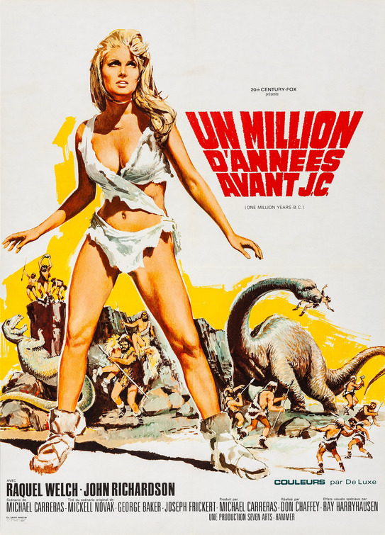 One Million Years B.C. Movie Poster