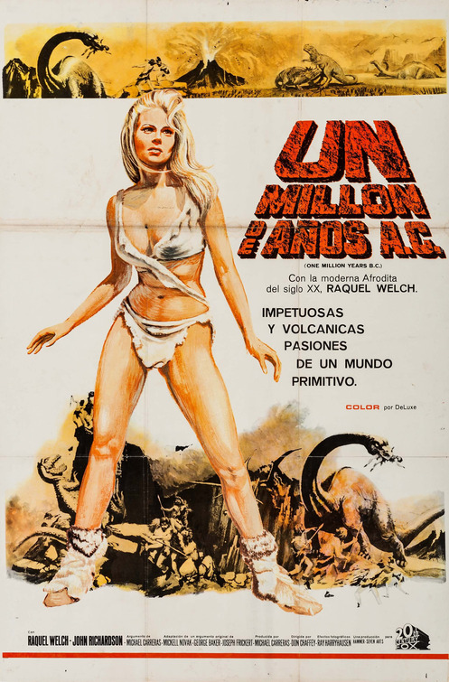 One Million Years B.C. Movie Poster