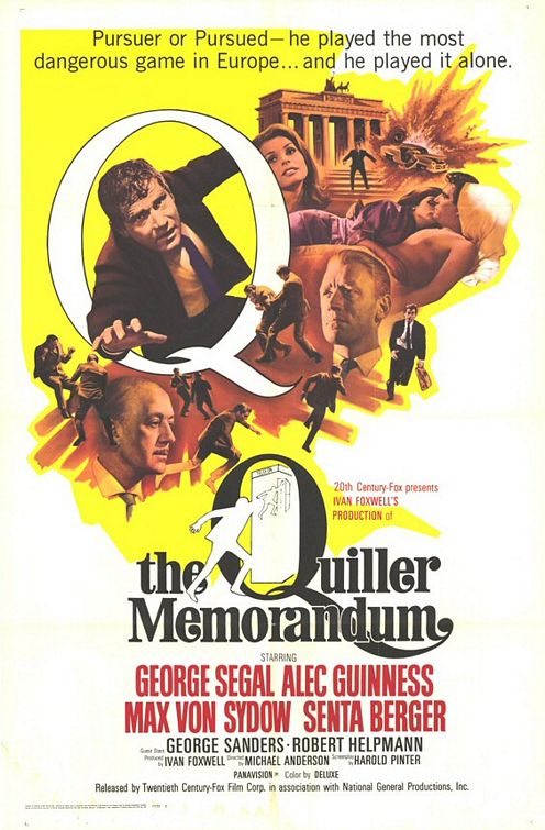 The Quiller Memorandum Movie Poster