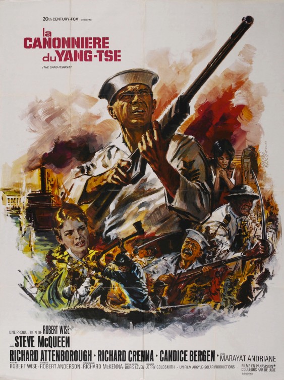 The Sand Pebbles Movie Poster