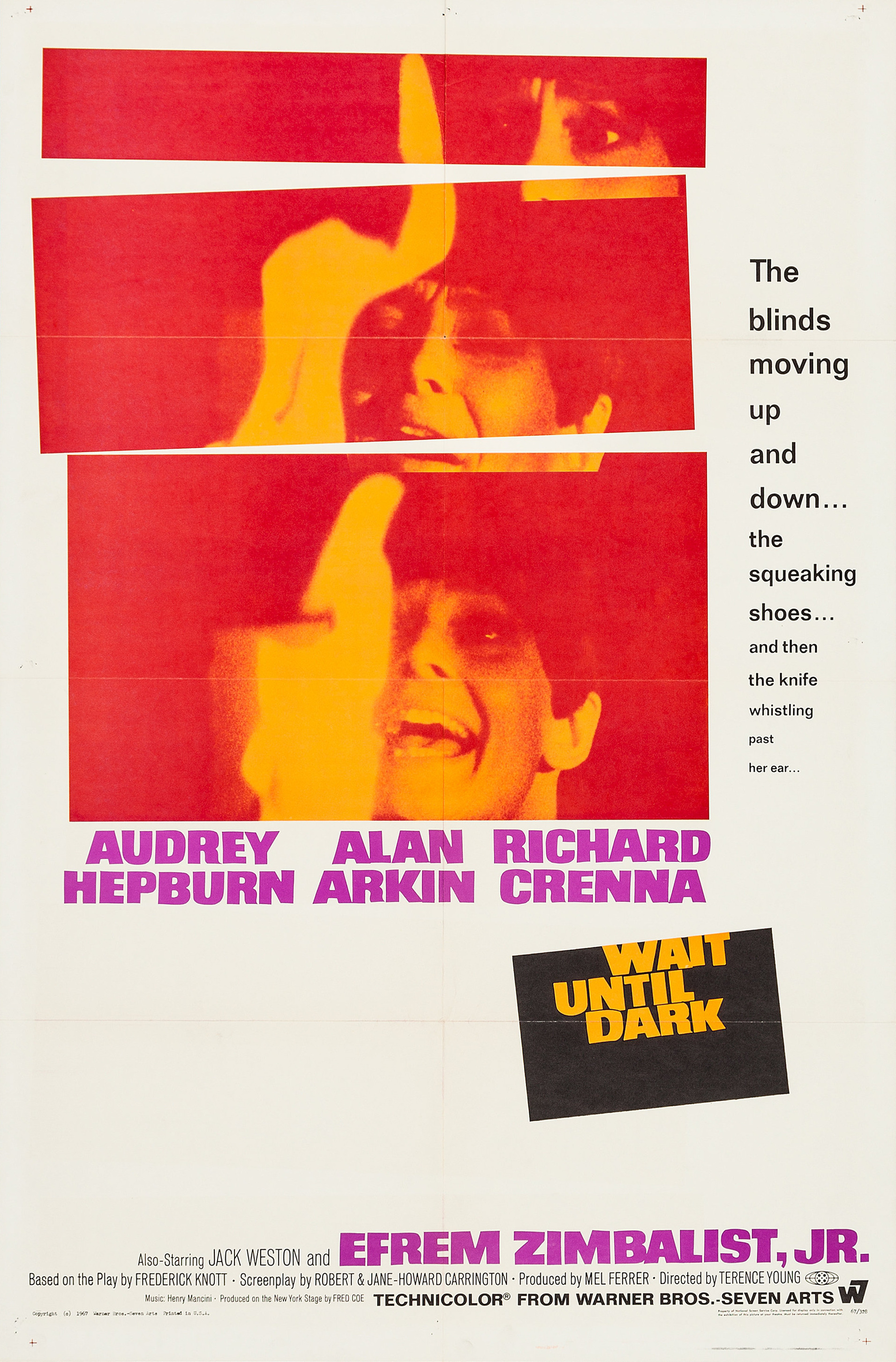 Mega Sized Movie Poster Image for Wait Until Dark (#1 of 8)