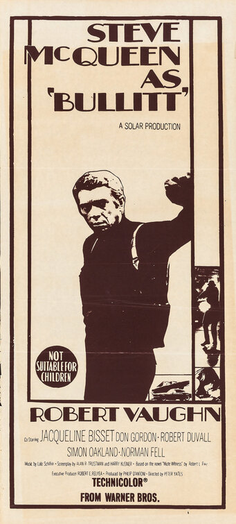 Bullitt Movie Poster