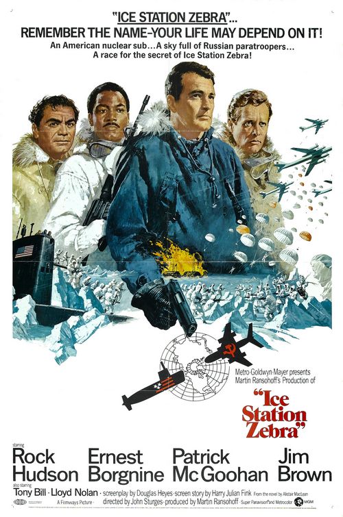 Ice Station Zebra Movie Poster