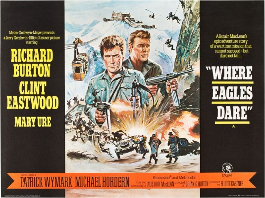 Where Eagles Dare Movie Poster