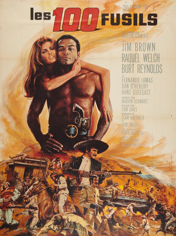 100 Rifles Movie Poster