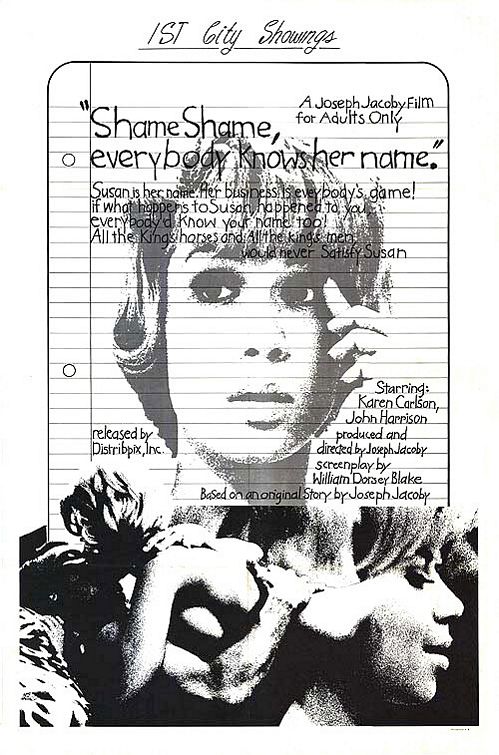 Shame, Shame, Everybody Knows Her Name Movie Poster