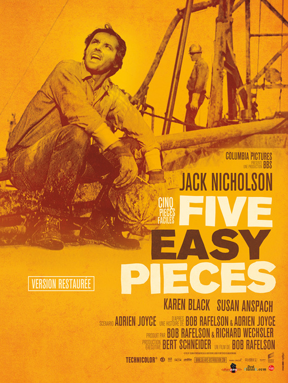 Five Easy Pieces Movie Poster