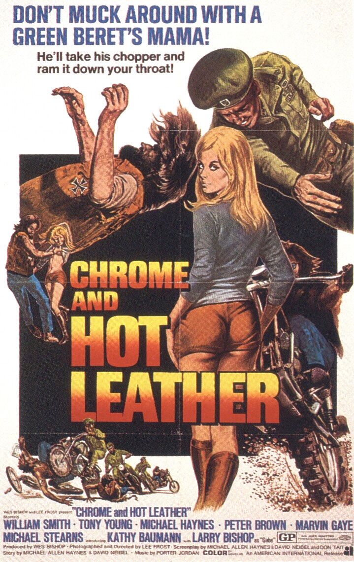 Extra Large Movie Poster Image for Chrome and Hot Leather 