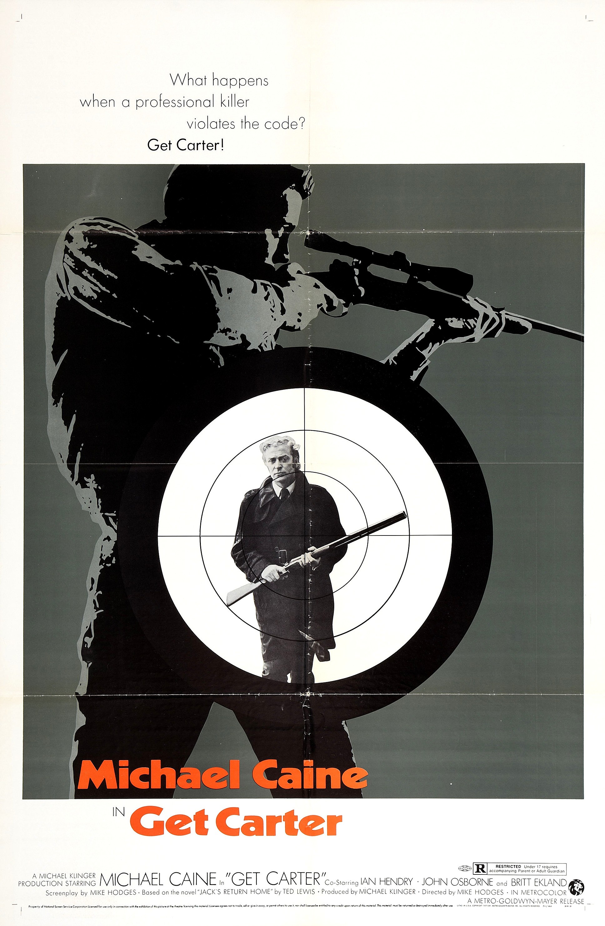 Mega Sized Movie Poster Image for Get Carter (#7 of 8)