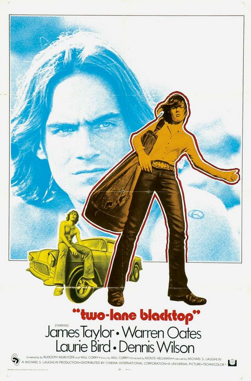 Two-Lane Blacktop Movie Poster