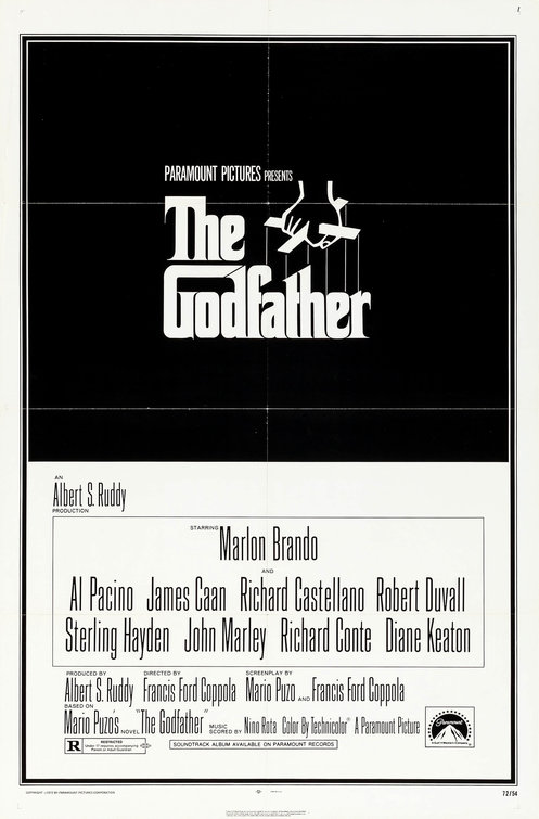 The Godfather Movie Poster