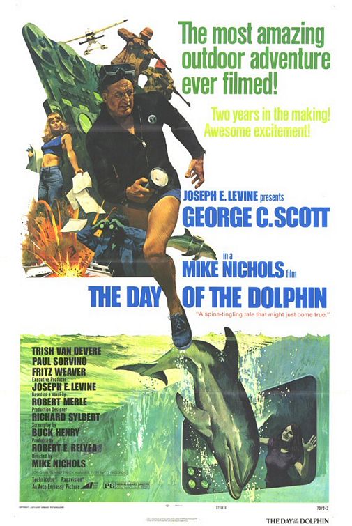 The Day of the Dolphin Movie Poster