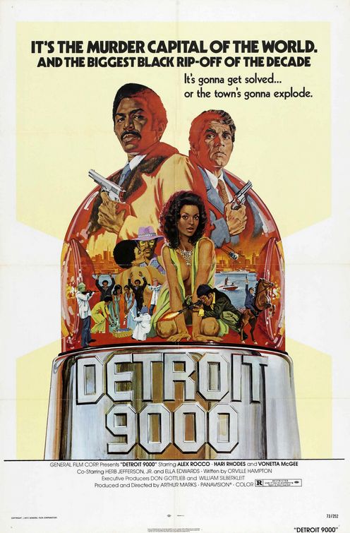 Detroit 9000 Movie Poster