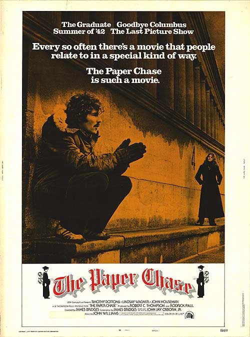 The Paper Chase Movie Poster