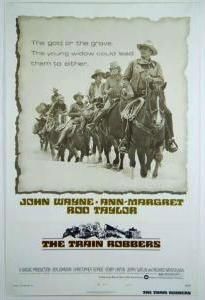 The Train Robbers Movie Poster