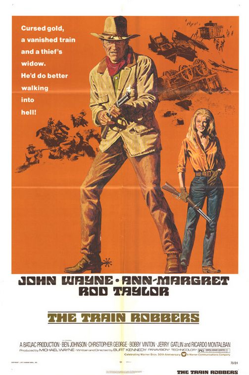 The Train Robbers Movie Poster