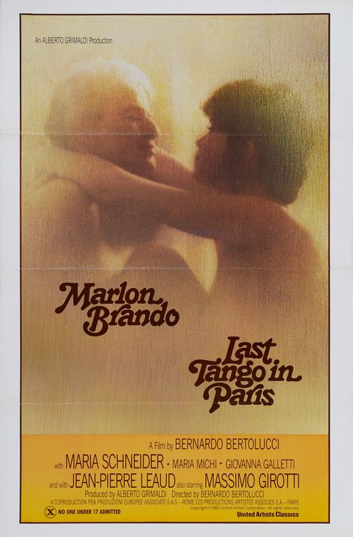 Last Tango in Paris Movie Poster