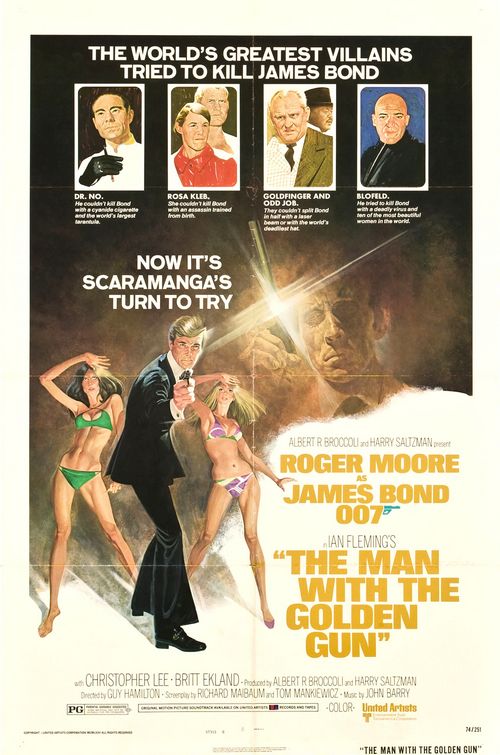 The Man With the Golden Gun Movie Poster