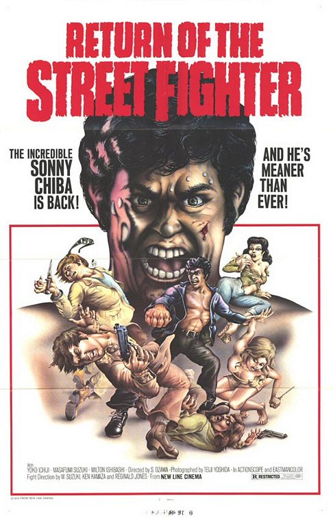 Return of the Street Fighter Movie Poster