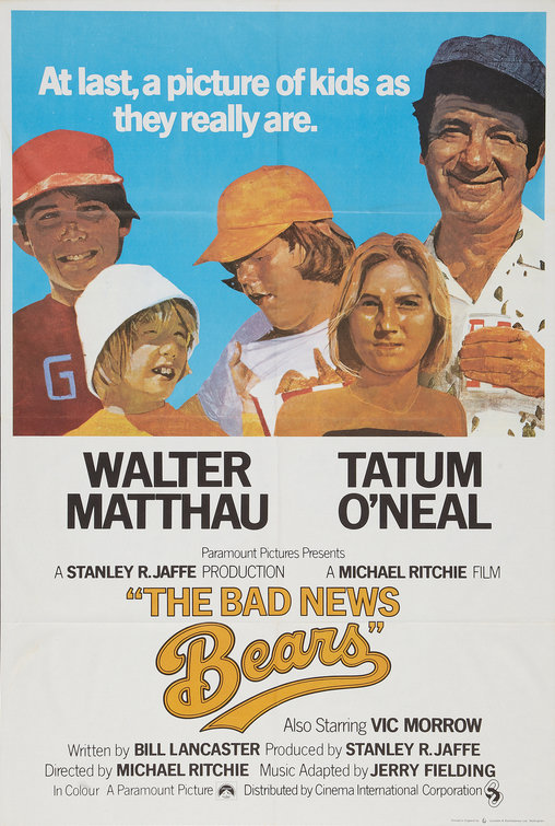 The Bad News Bears Movie Poster