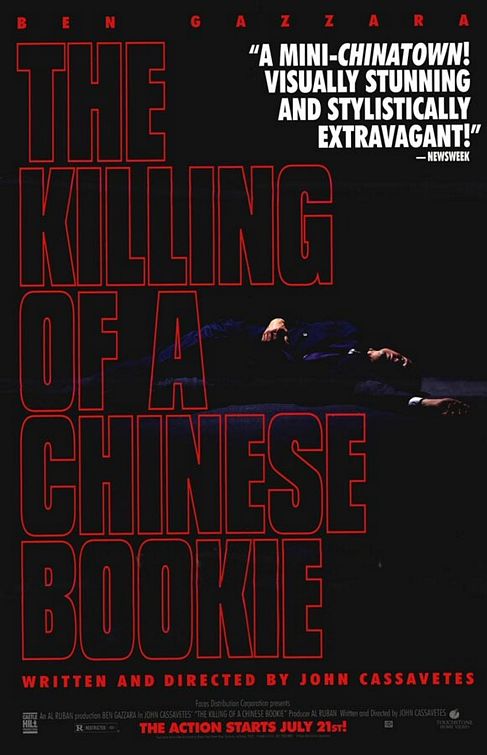 The Killing of a Chinese Bookie Movie Poster