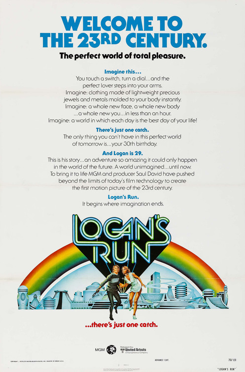 Logan's Run Movie Poster