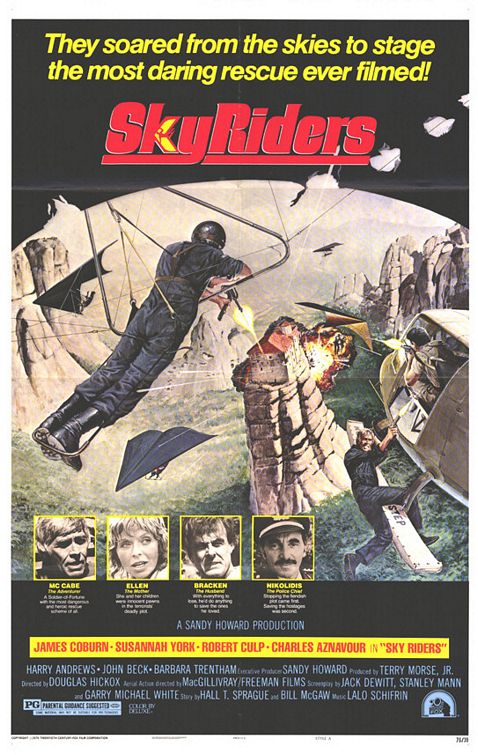 Sky Riders Movie Poster