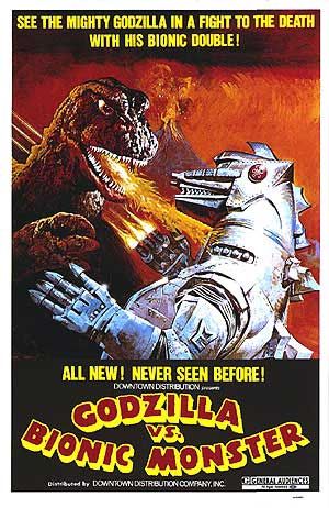 Godzilla vs. Bionic Monster Movie Poster