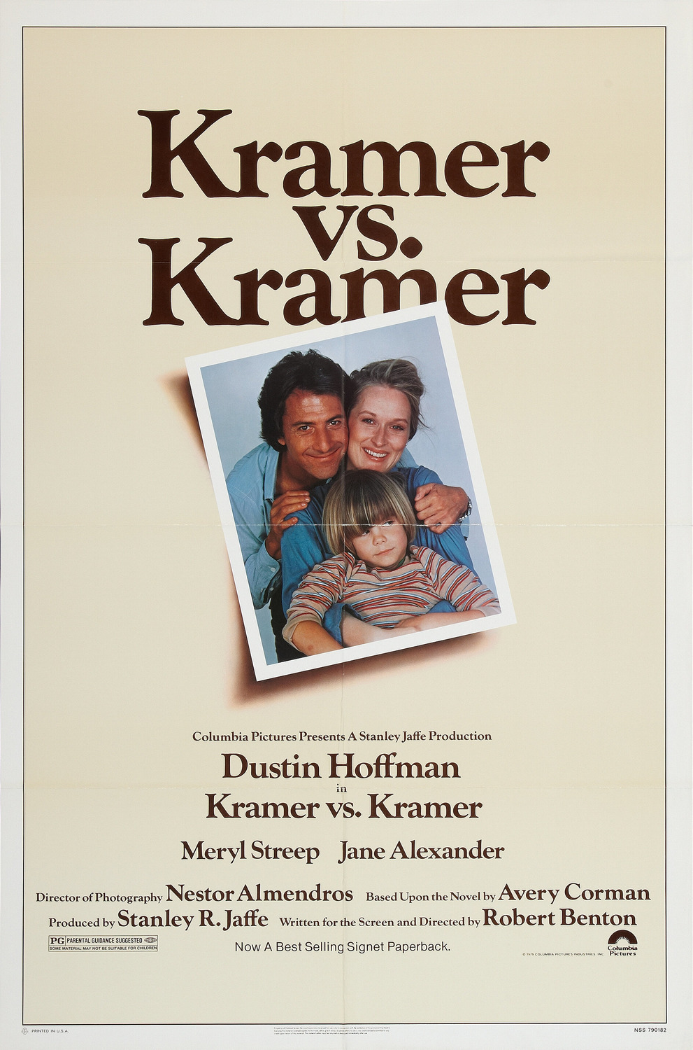 Extra Large Movie Poster Image for Kramer vs. Kramer (#1 of 2)